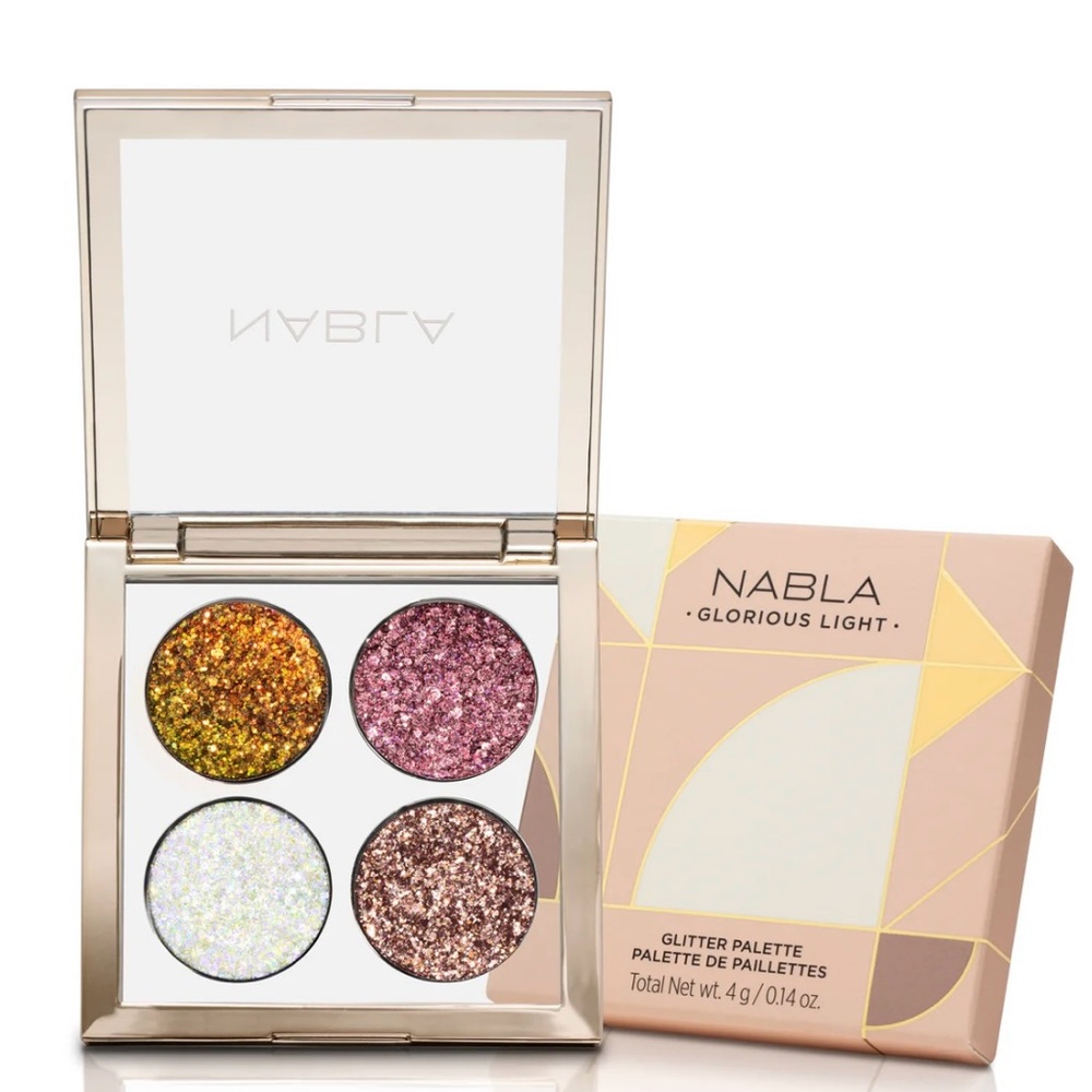 NABLA Glorious Light Glitter Palette